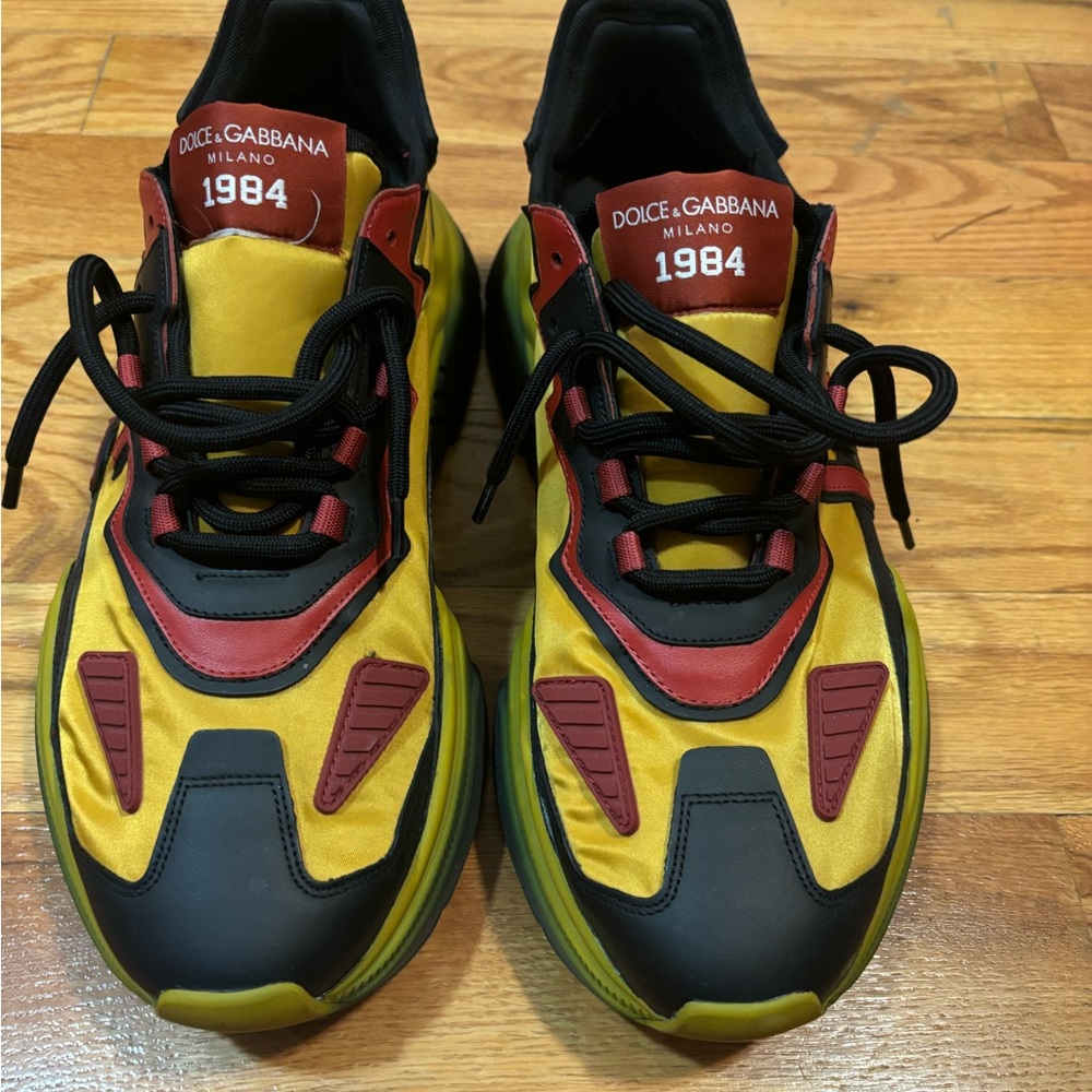 Dolce Gabbana AirMaster Mixed Media Sneakers Exclusive Saks 5th Ave Edition